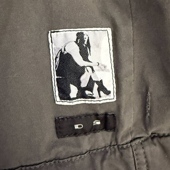 Rick Owens Charcoal Gray Sleeveless Funnel Neck Vest XS - Picture 6 of 7